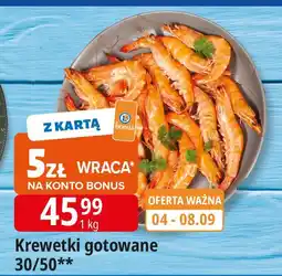 E.Leclerc Krewetki gotowane 30/50 Leclerc oferta