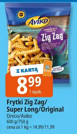 E.Leclerc Frytki Zig Zag/Super Long/Original Aviko/Oreco oferta