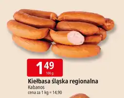 E.Leclerc Kiełbasa śląska regionalna Kabanos oferta