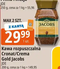 E.Leclerc Kawa rozpuszczalna Cronat/Crema Gold Jacobs JDE oferta