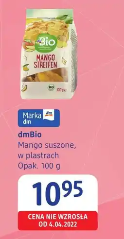 dm drogerie markt Suszone mango DmBio oferta