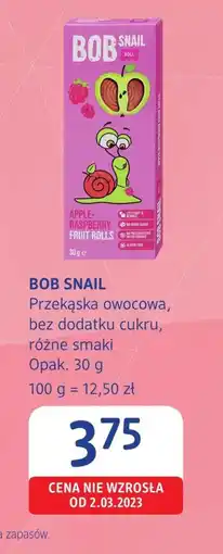 dm drogerie markt Przekąska Bob Snail oferta