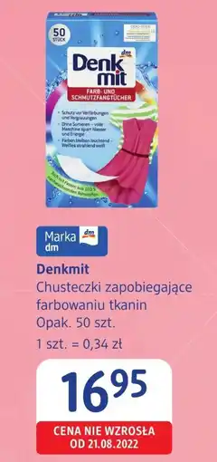 dm drogerie markt Chusteczki do prania Denkmit oferta