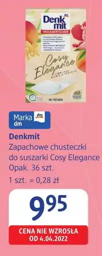 dm drogerie markt Chusteczki do suszarki Denkmit oferta