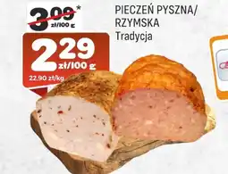 Społem Pieczeń rzymska Pyszna oferta