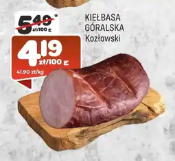 Społem Kiełbasa Kozłowski oferta