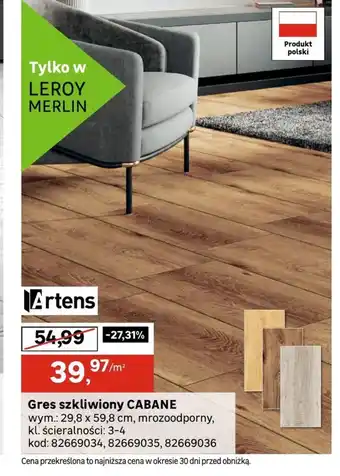 Leroy Merlin Gres Artens oferta