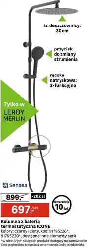 Leroy Merlin Kolumna natryskowa SenSea oferta