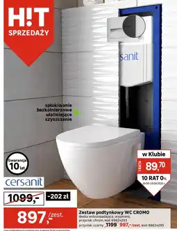Leroy Merlin Zestaw podtynkowy Cersanit oferta