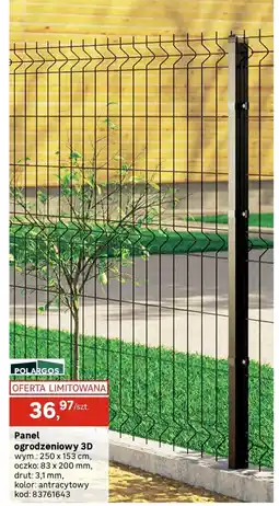 Leroy Merlin Panel ogrodzeniowy oferta
