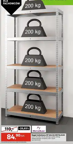 Leroy Merlin Regał Metalkas oferta