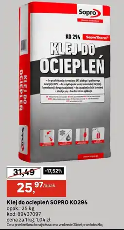 Leroy Merlin Klej do styropianu Sopro oferta
