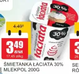 Bingo Śmietanka łaciata 30% mlekpol oferta
