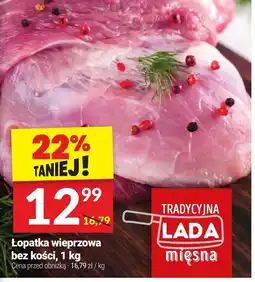Twój Market Lopatka wieprzowa bez kości oferta