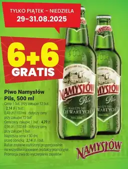 Twój Market Piwo Namysłów Pils oferta