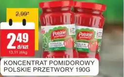 Bingo Koncentrat pomidorowy polskie przetwory oferta