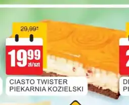 Bingo Ciasto twister piekarnia kozielski oferta