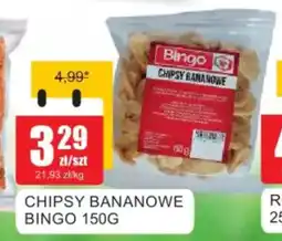 Bingo Chipsy bananowe bingo oferta
