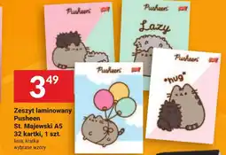 Twój Market Zeszyt laminowany Pusheen oferta