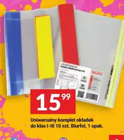 Twój Market Uniwersalny komplet okładek do klas I-III Biurfol oferta
