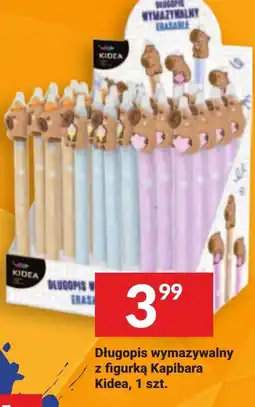 Twój Market Długopis wymazywalny z figurką Kapibara Kidea oferta