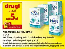 Biedronka Mleko Nan Optipro Nestle oferta