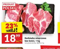 Twój Market Karkówka wieprzowa bez kości oferta