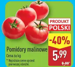 ALDI Pomidory malinowe oferta