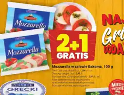 Twój Market Mozzarella w zalewie Bakoma oferta