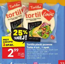 Twój Market Tortilla placki pszenne Turka oferta