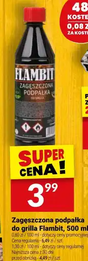 Twój Market Zagęszczona podpałka do grilla Flambit oferta
