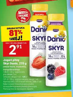 Twój Market Jogurt pitny Skyr Danio oferta