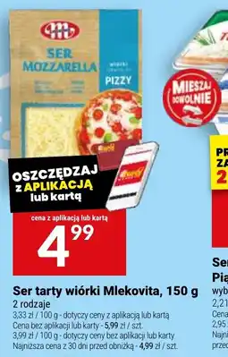 Twój Market Ser tarty wiórki Mlekovita oferta