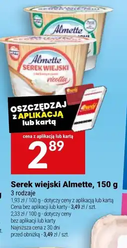 Twój Market Serek wiejski Almette oferta