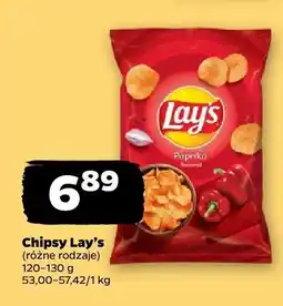 Netto Chipsy Lay's różne rodzaje oferta