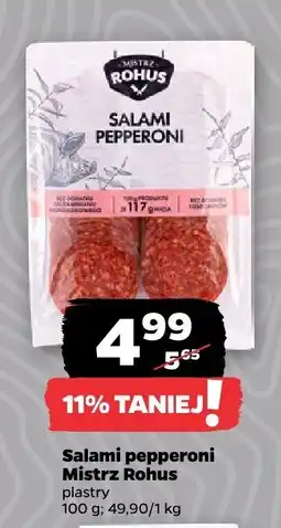 Netto Salami pepperoni Mistrz Rohus oferta