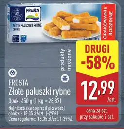 ALDI Frosta złote paluszki rybne oferta