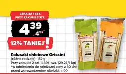 Netto Paluszki chlebowe Grissini różne rodzaje Netto oferta