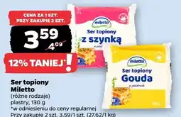 Netto Ser topiony Miletto różne rodzaje oferta