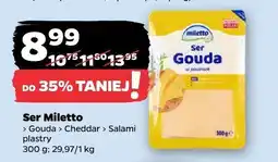 Netto Ser Miletto Gouda, Cheddar, Salami oferta