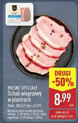 ALDI Mięsne specjały schab wieprzowy oferta