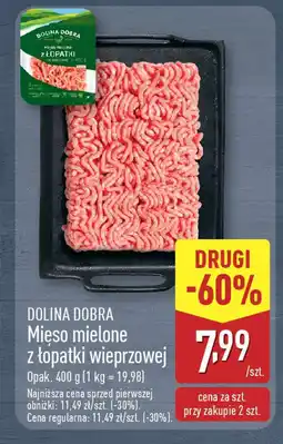 ALDI Dolina dobra mięso mielone z łopatki wieprzowej oferta