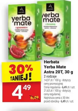 Twój Market Herbata Yerba Mate Astra oferta