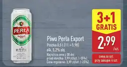 ALDI Piwo Perła Export oferta