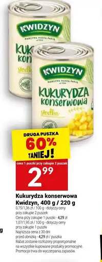 Twój Market Kukurydza konserwowa Kwidzyn oferta