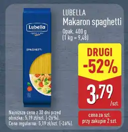ALDI Lubella makaron spaghetti oferta