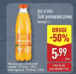 ALDI Rio d'oro sok pomarańczowy oferta