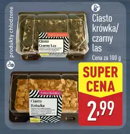 ALDI Ciasto krówka/ czarny las oferta