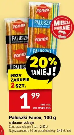 Twój Market Paluszki Fanex oferta