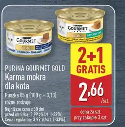 ALDI Purina gourmet gold karma mokra dla kota oferta